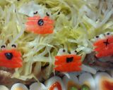 キャラ弁☆カニさん作り方3写真