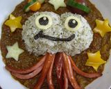 ワレワレハ宇宙人ダ。デコカレー♪作り方8写真