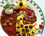 きりん♪キリン♪麒麟さん♬ …✰デコカレー ✰作り方10写真