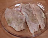 ✽ハーブチキンとひじきとお豆のサラダ✽作り方1写真