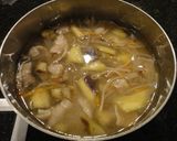 夏野菜を使用した「豚汁」♪♫♬作り方4写真