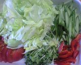 野菜たっぷり・・スタミナ冷麺作り方3写真