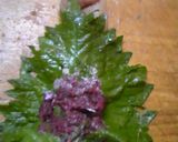夏のお弁当に♪いわし梅しそ巻き作り方1写真
