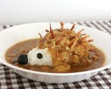 【デコカレー】ハリネズミくんカレー♪作り方6写真
