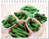 ✿お弁当ストック✿いんげん胡麻和え作り方5写真
