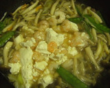 豆腐とエビの塩炒め作り方5写真