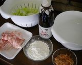 ホットプレートで作るもんじゃ焼き作り方1写真