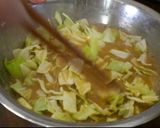 ホットプレートで作るもんじゃ焼き作り方7写真