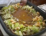 ホットプレートで作るもんじゃ焼き作り方11写真