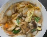 お一人様ピリ辛クリーム根菜たっぷり野菜炒作り方18写真