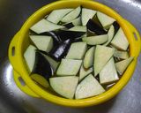 麻婆茄子♪作り方1写真