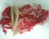 牛肉の　エノキ巻き作り方2写真