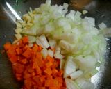 ギャバンde野菜いっぱいパエリア風☆作り方2写真