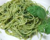 リングイネのジェノヴァ風ソースパスタ作り方2写真