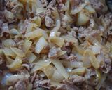 豚丼！玉ねぎたっぷり（黒砂糖でコクを）作り方5写真
