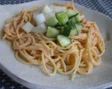 冷たいノンオイルのクリームパスタ作り方4写真