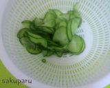 きゅうりとシソのスタミナ豆腐‼作り方1写真