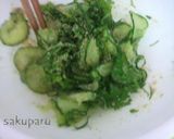 きゅうりとシソのスタミナ豆腐‼作り方3写真