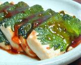 大葉チリ豆腐作り方4写真