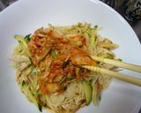 夏にぴったり！！そうめんで辛うまビビン麺作り方7写真