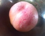 かぶりついちゃう??☆冷たーいモモ!!作り方3写真