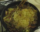 ルウで作る！ビールに合うカレー焼きそば作り方6写真