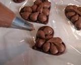 可愛いハートの生チョコサンド作り方8写真