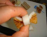 蝶?リボン?お弁当に♪作り方6写真