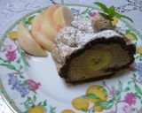 ♪チョコ de バナナロールケーキ♪作り方21写真