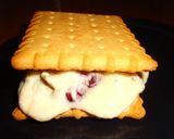 クッキーアイス☆ラムレーズンサンド作り方6写真