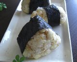 おかかとチーズの醤油おにぎり作り方2写真