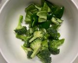 肉無豆腐簡単梅オーロラソース味野菜炒め作り方11写真