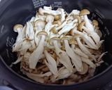 🍄‍🟫きのこと油揚げの塩昆布炊き込みご飯作り方3写真