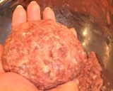蒸し焼きハンバーグ☆トマトとチーズのせ作り方6写真