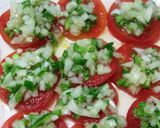 イタリアンカラーなトマトサラダ作り方5写真