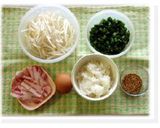 ご飯でお好み焼き♪作り方1写真