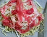 ｸｯｸﾊﾟｰで簡単に☆ぽん酢やきそば作り方2写真