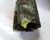 簡単☆おつまみにぴったりアボガド海苔巻作り方4写真
