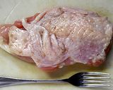 鶏ソテーのアセロラソース掛け作り方1写真