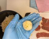 余った焼き肉タレで肉巻きライスボール手作り塩ダレ作り方4写真