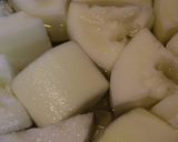 ちゅる～んとろ～ん　夕顔と鶏の煮物作り方3写真