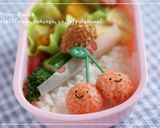 子供が喜ぶお弁当☆さくらんぼ＆りんご作り方5写真