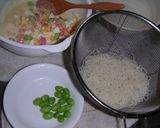 そうめんをサラダ作り方1写真