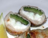 白身魚とゴーヤの豚バラ包みレモン焼き作り方6写真
