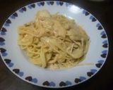 鶏キムチーズのオイマヨパスタ作り方4写真