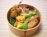 お弁当・フワフワ玉子のハムカップ♪作り方6写真