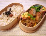 お弁当・フワフワ玉子のハムカップ♪作り方7写真