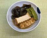 新物早煮昆布と厚揚げの煮物作り方4写真