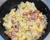 簡単☆ウインナー和風炒飯☆作り方2写真