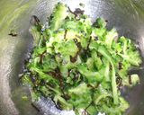 ☆ゴーヤの塩昆布和え☆作り方5写真